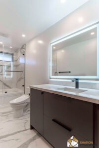 Image of a bathroom remodeling