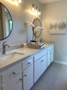 Image of a bathroom remodeling