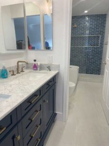 Image of a bathroom remodeling