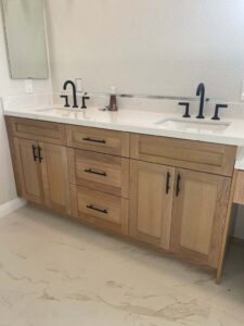 Image of a bathroom remodeling