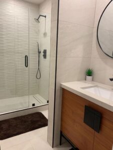 Image of a bathroom remodeling